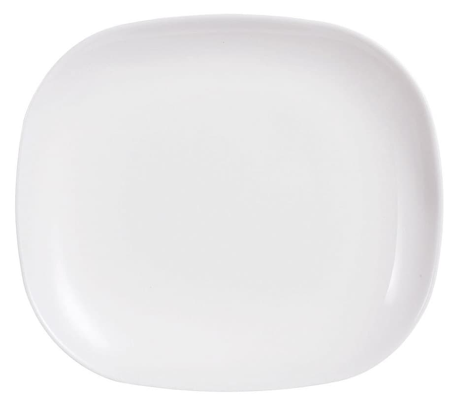 Тарілка LUMINARC SWEET LINE WHITE /21,5*19 см десертна (J0561)