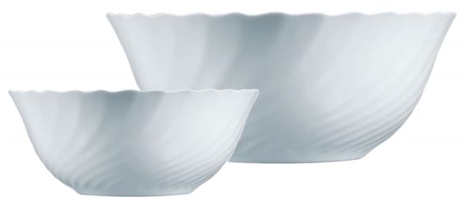Салатник LUMINARC TRIANON /НАБІР/5 пр.  (4х12 см, 1х24 см) (J3190)