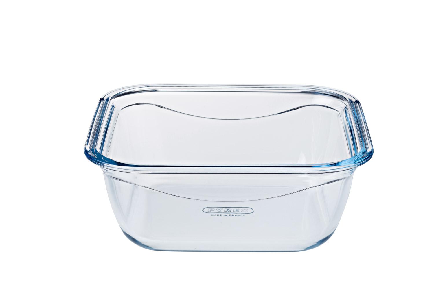 Форма с/к PYREX CK&GO форма д/запік.(гермет.кр.) квадрат21х21х8см (1.9л) (286PG00)