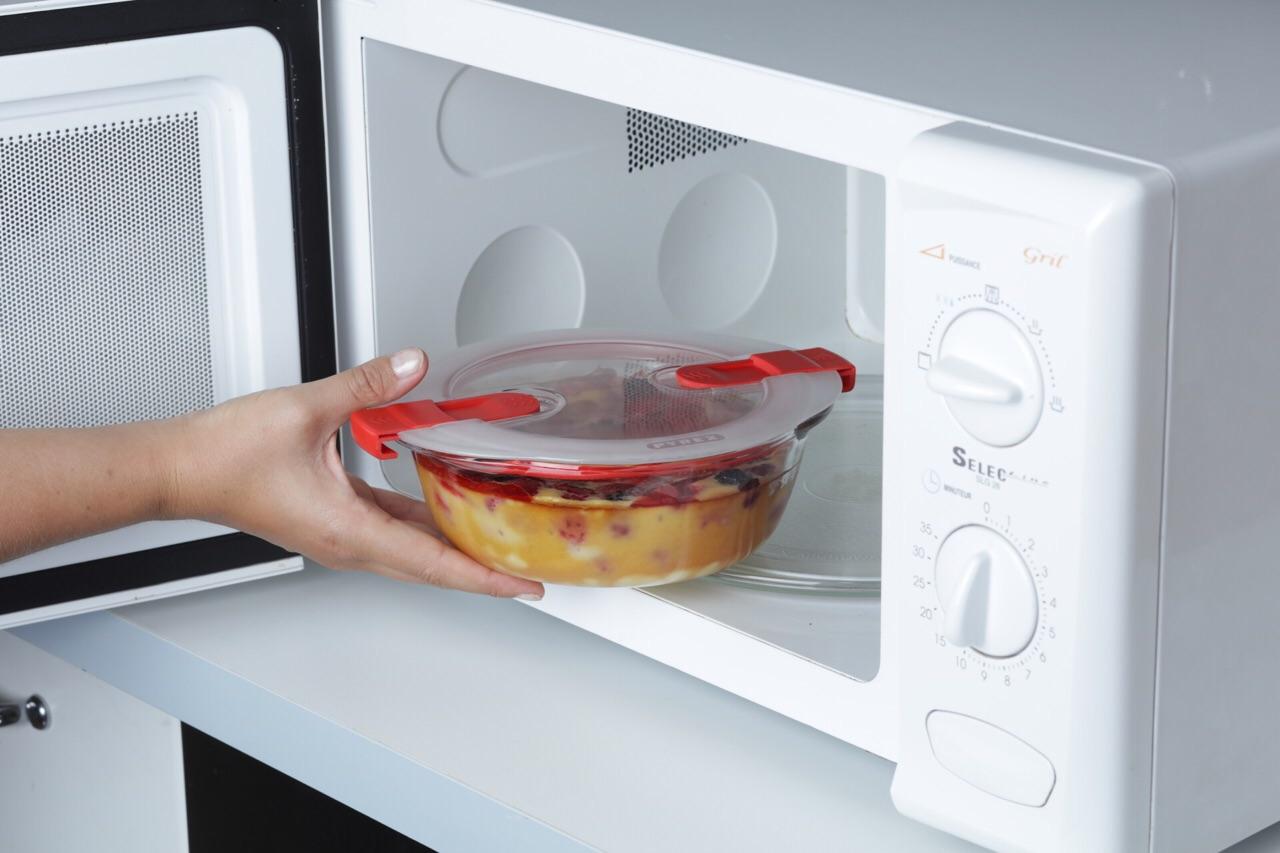 Форма с/к PYREX CK&HT форма д/запік.кругл26х23х8см(2.3л)з фіксат.кр. (208PH00/7646)