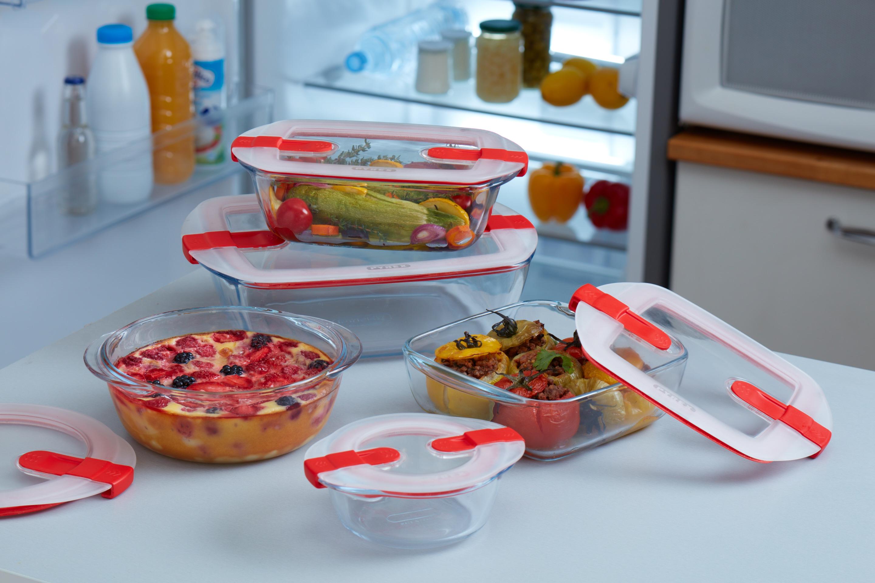 Форма с/к PYREX CK&HT форма д/запік.квадр25х22х7см(2.2л)з фіксат.кр. (212PH00/7644)
