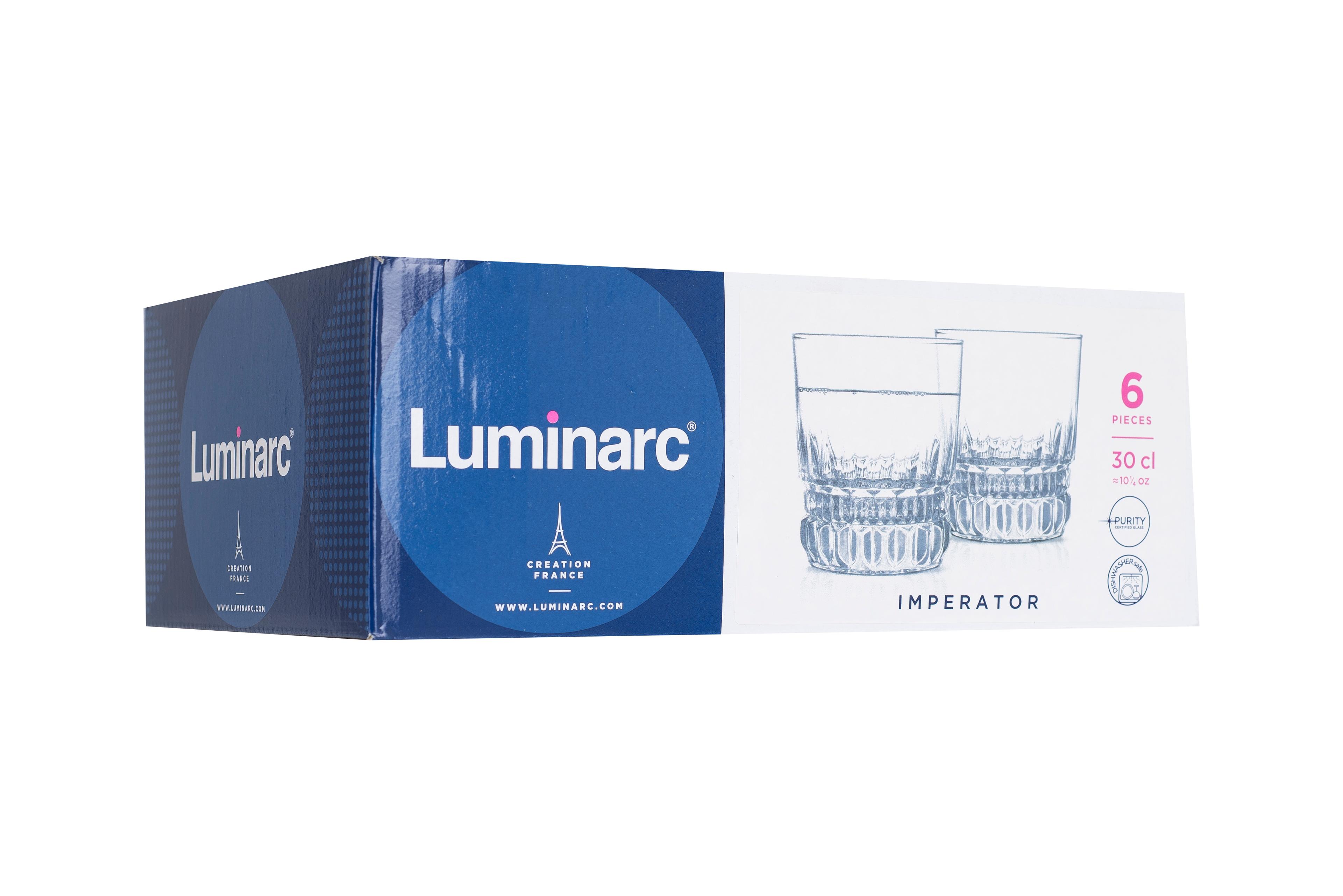 Склянка LUMINARC IMPERATOR /НАБІР/ 6X300 мл низьк. (N1287)