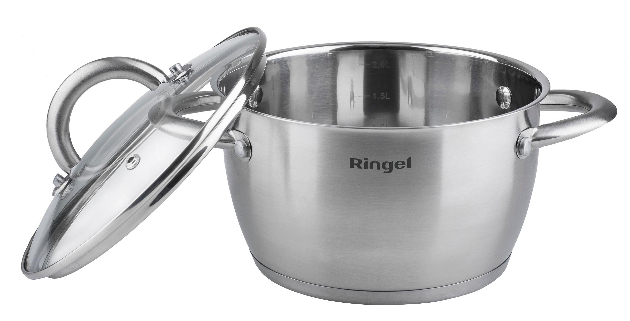 Каструля RINGEL Bonn Каструля 20 см (3.6л) з кришкою (RG-2003-20)