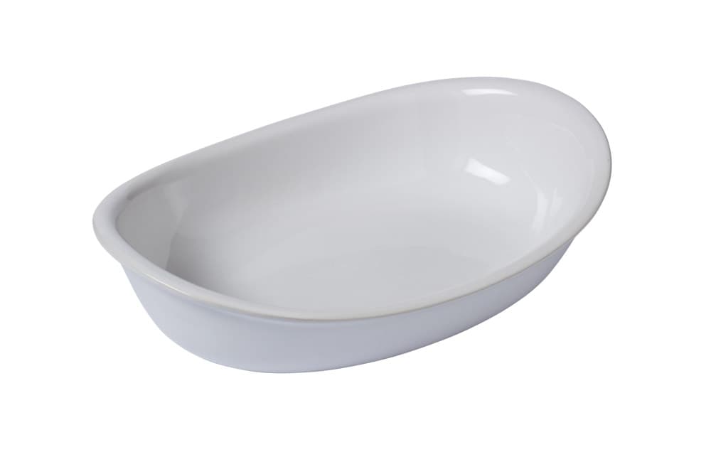 Форма с/к PYREX Supreme white форма керам овал 31х21см (SU31OR1/7646)
