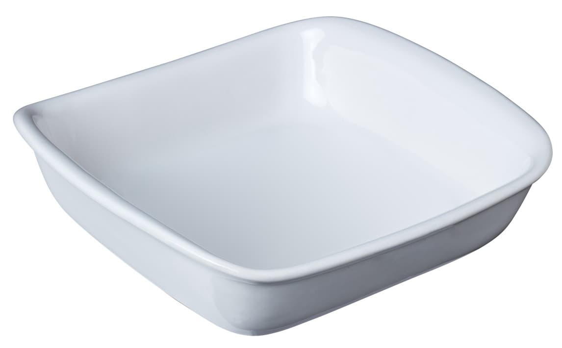 Форма с/к PYREX Supreme white форма керам квадрат 24х24см (SU24SR1/7246)