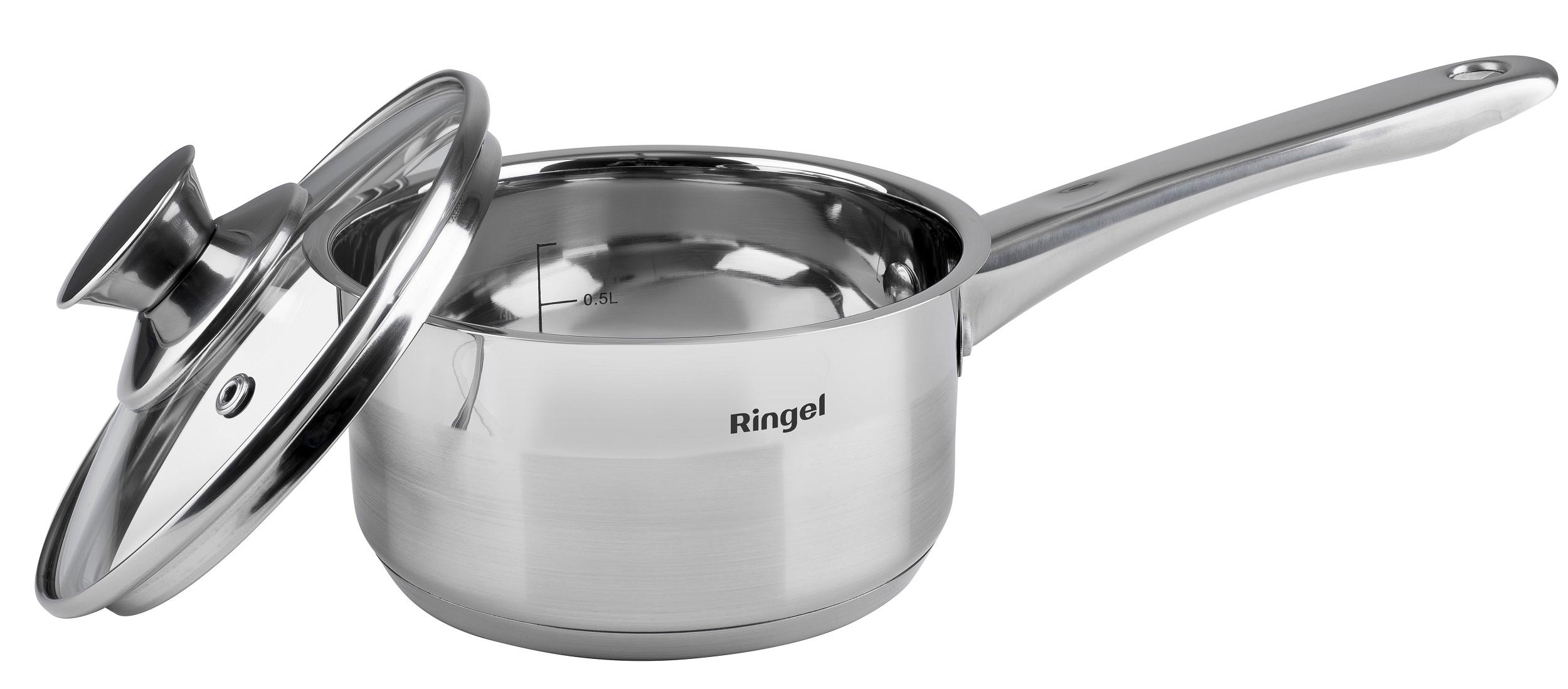 Ківш RINGEL Kinder Ківш 14 см (1.0 л) з кришкою (RG-4006-14)