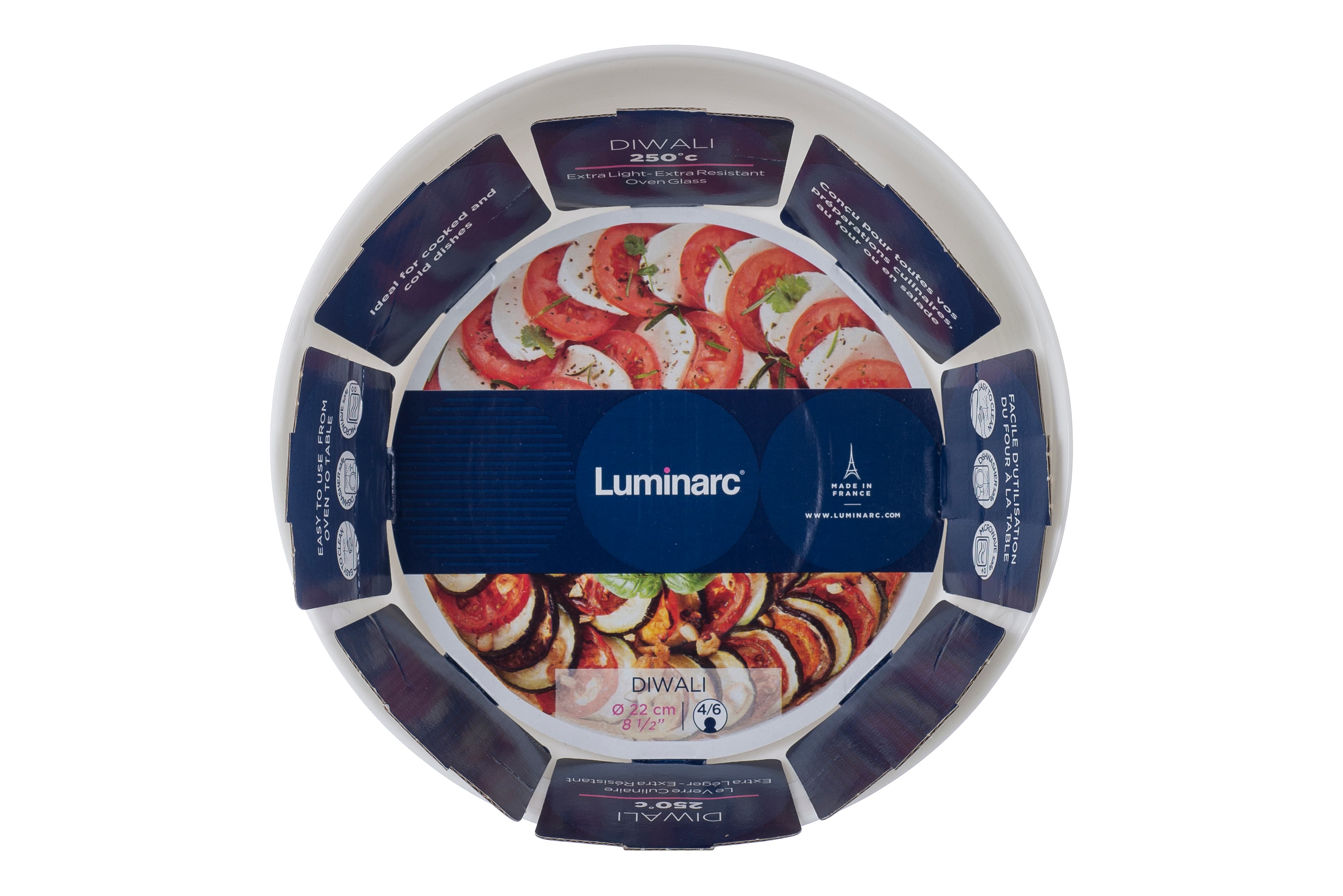 Форма с/к LUMINARC DIWALI д.запік/ 22 см (N3273)