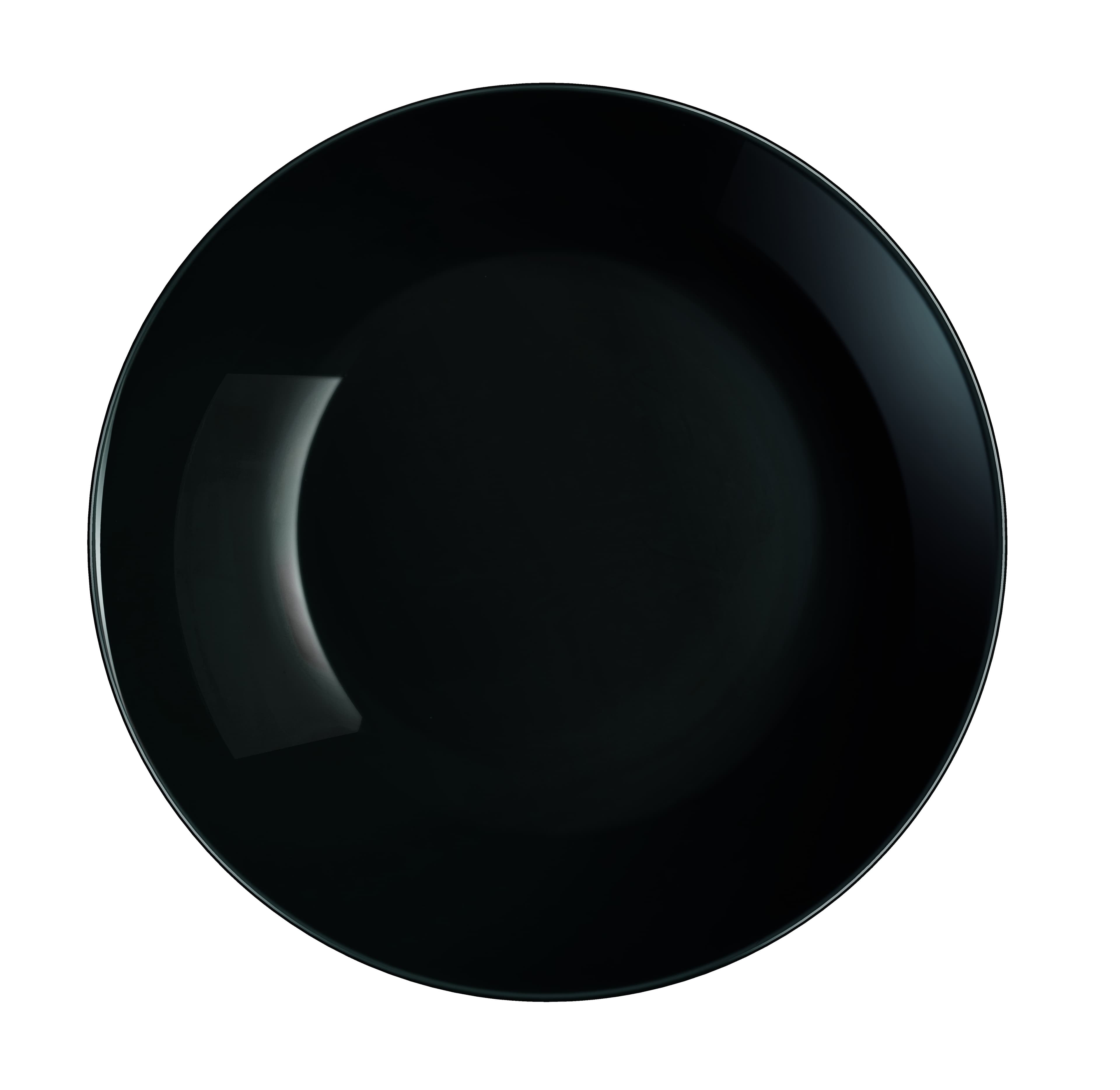 Тарілка LUMINARC DIWALI BLACK /20 см/суп. (P0787)