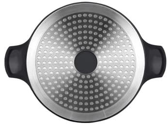 Каструля RINGEL Zitrone Black 24x12 см (4.2л) кришкою (RG-2108-24/1 BL-R)