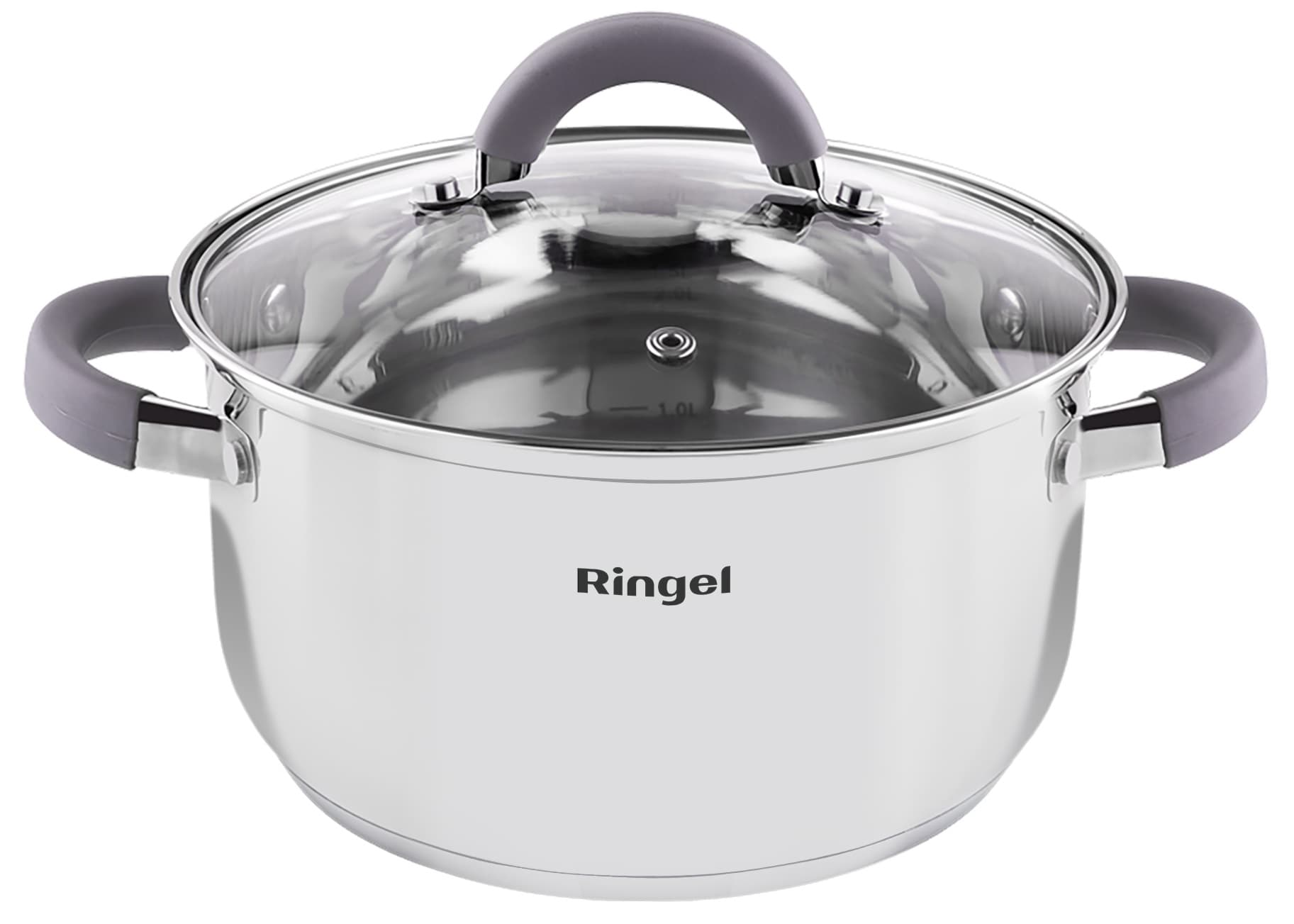 Каструля RINGEL Meyer 20 см (3.2 л) з кришкою (RG-2008-20)