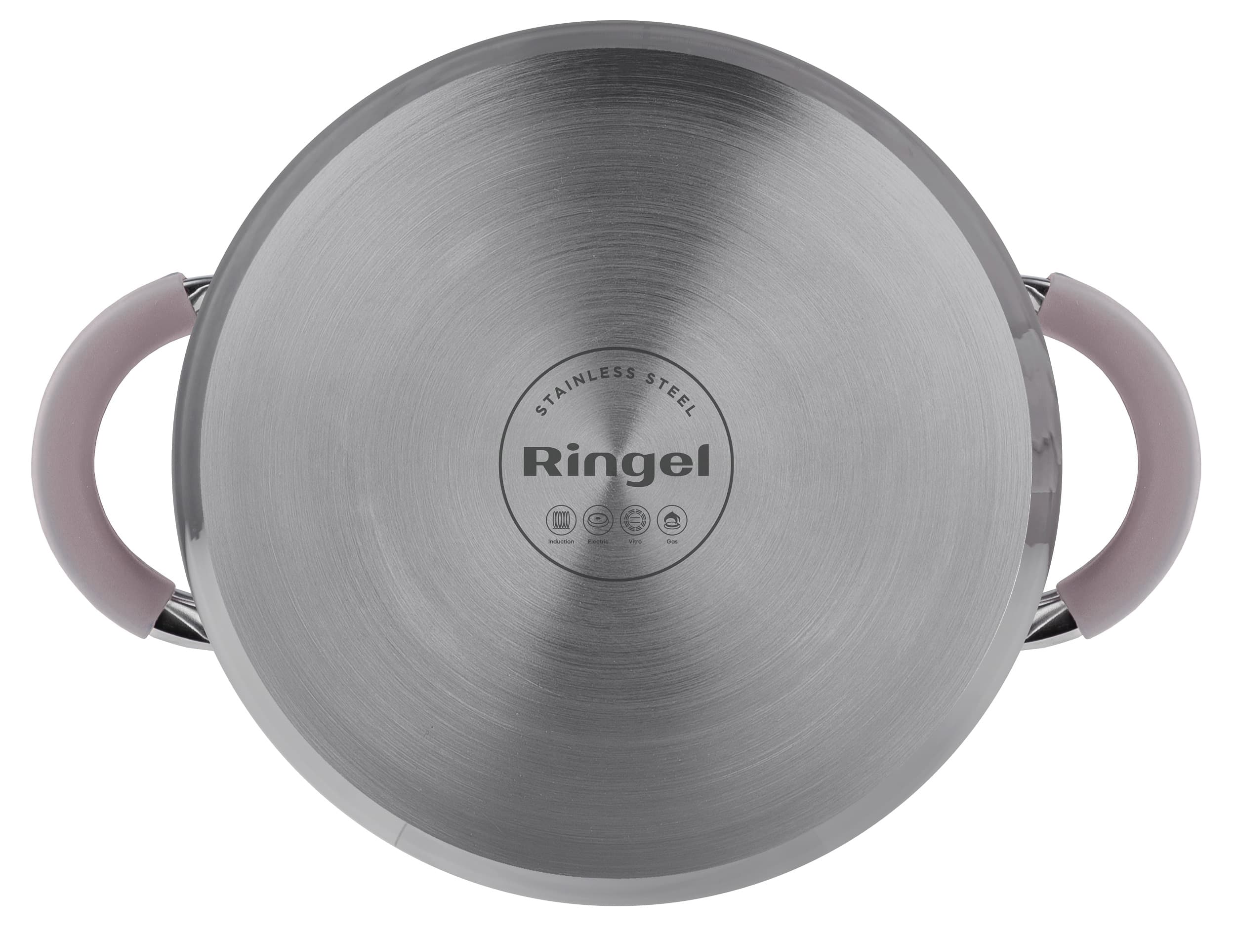 Каструля RINGEL Meyer 16 см (1.6 л) з кришкою (RG-2008-16)