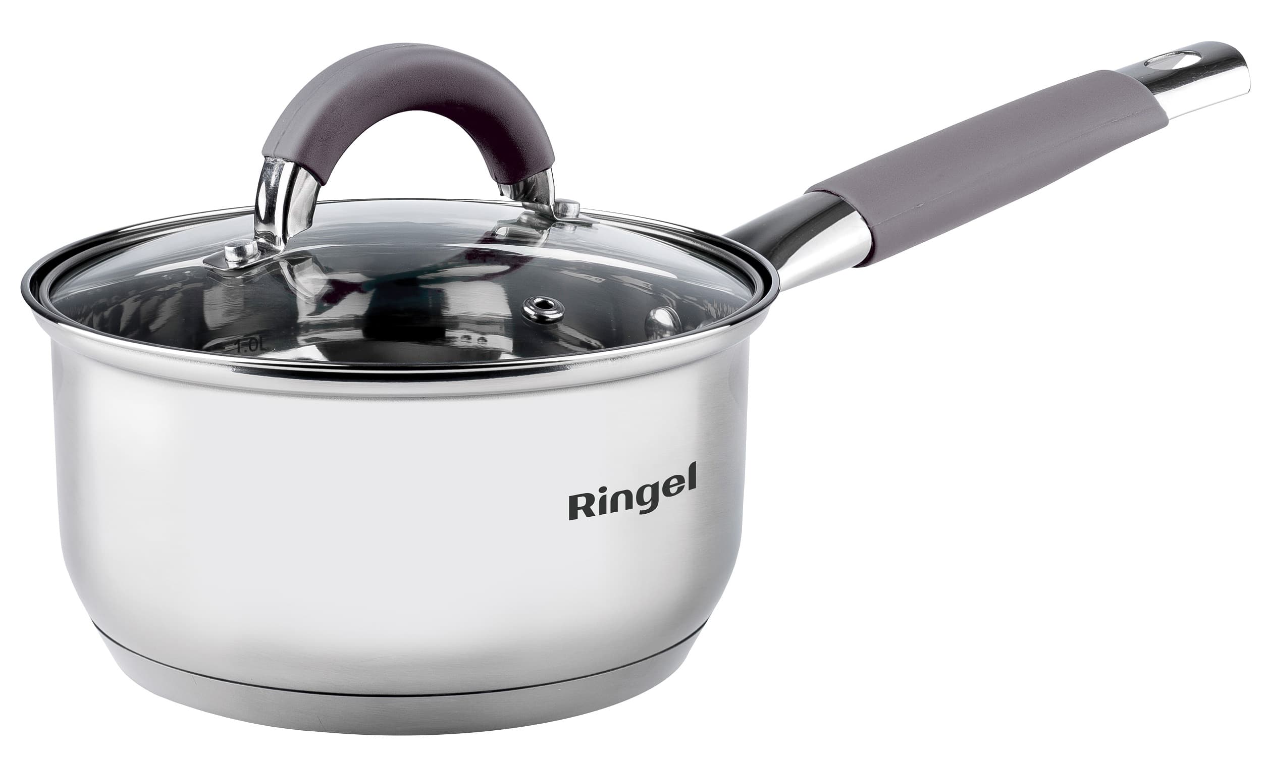 Ківш RINGEL Meyer 16 см (1.6 л) з кришкою (RG-4008-16)