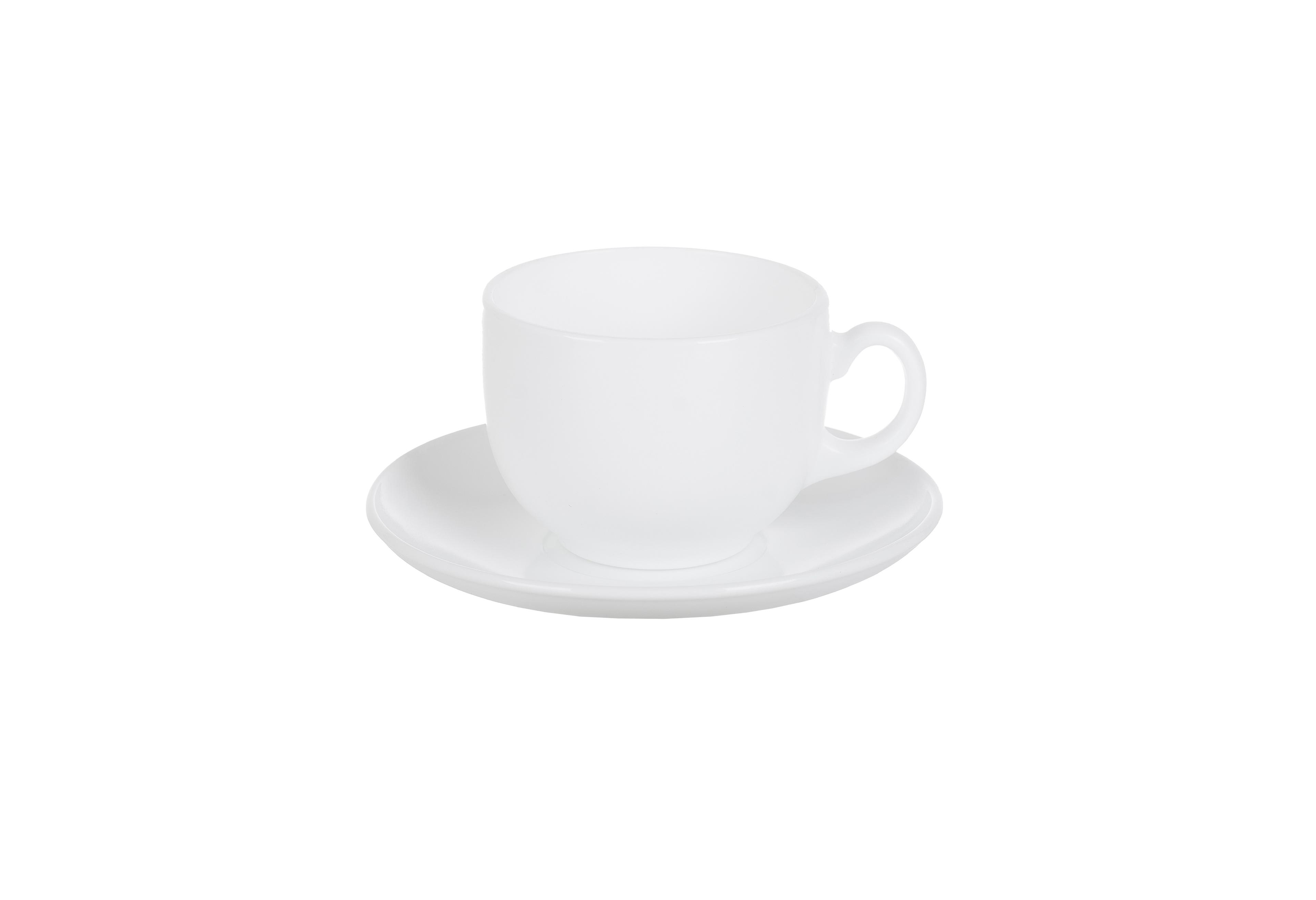 Сервіз LUMINARC ESSENCE WHITE /6х90 мл д/кави (P3404)