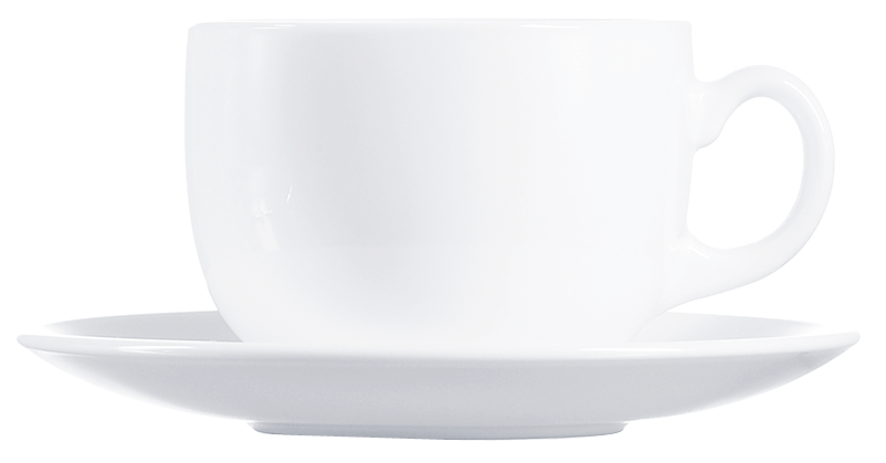 Сервіз LUMINARC ESSENCE WHITE /6х90 мл д/кави (P3404)