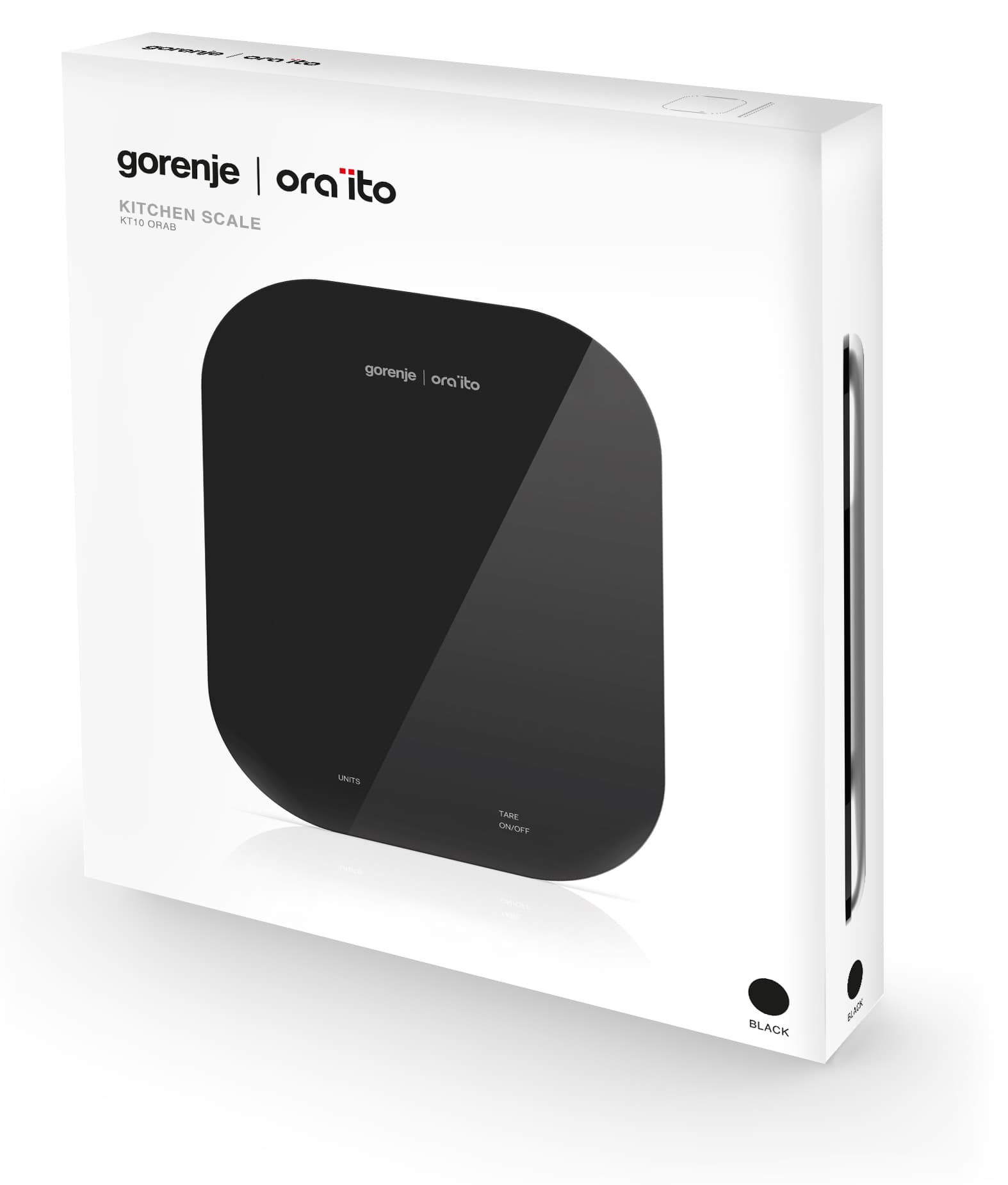 Ваги кухонні GORENJE KT 10 ORAITO B (KT10ORAB)