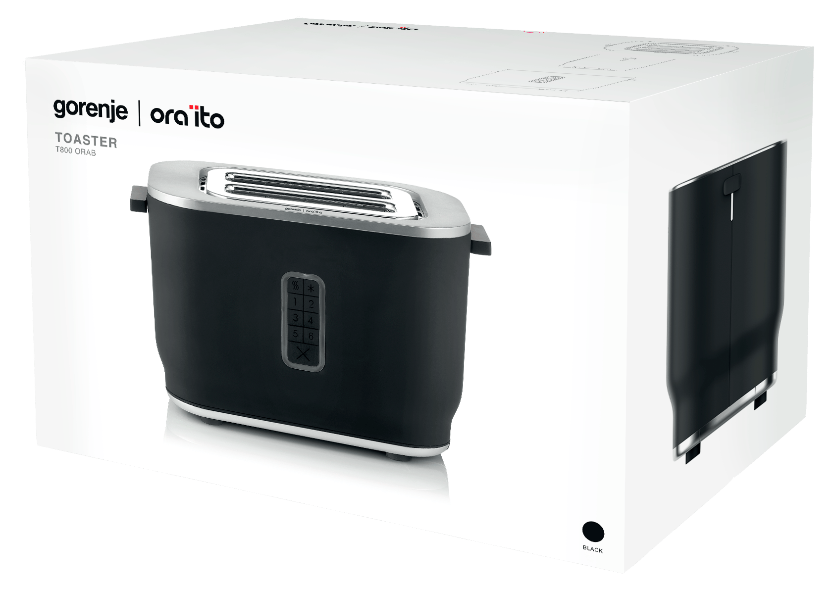 Тостер GORENJE T 800 ORAB (TA1049)