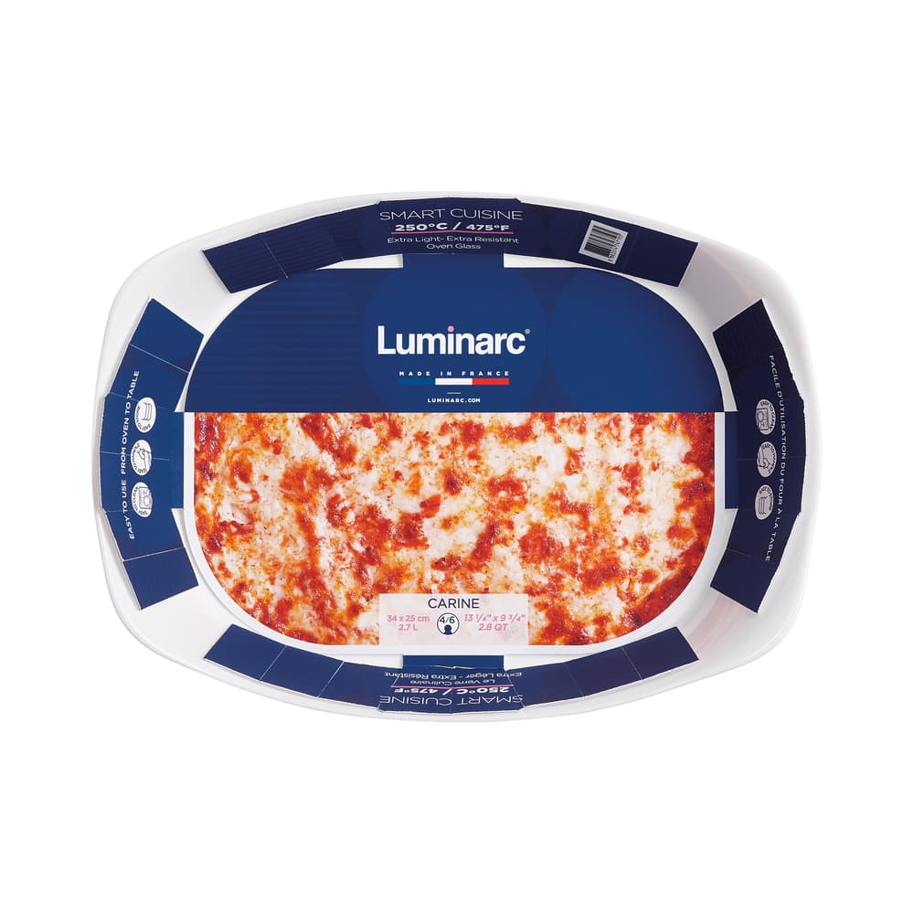 Форма с/к LUMINARC SMART CUISINE CARINE д.запік/прямокут/34*25 см (P4027)