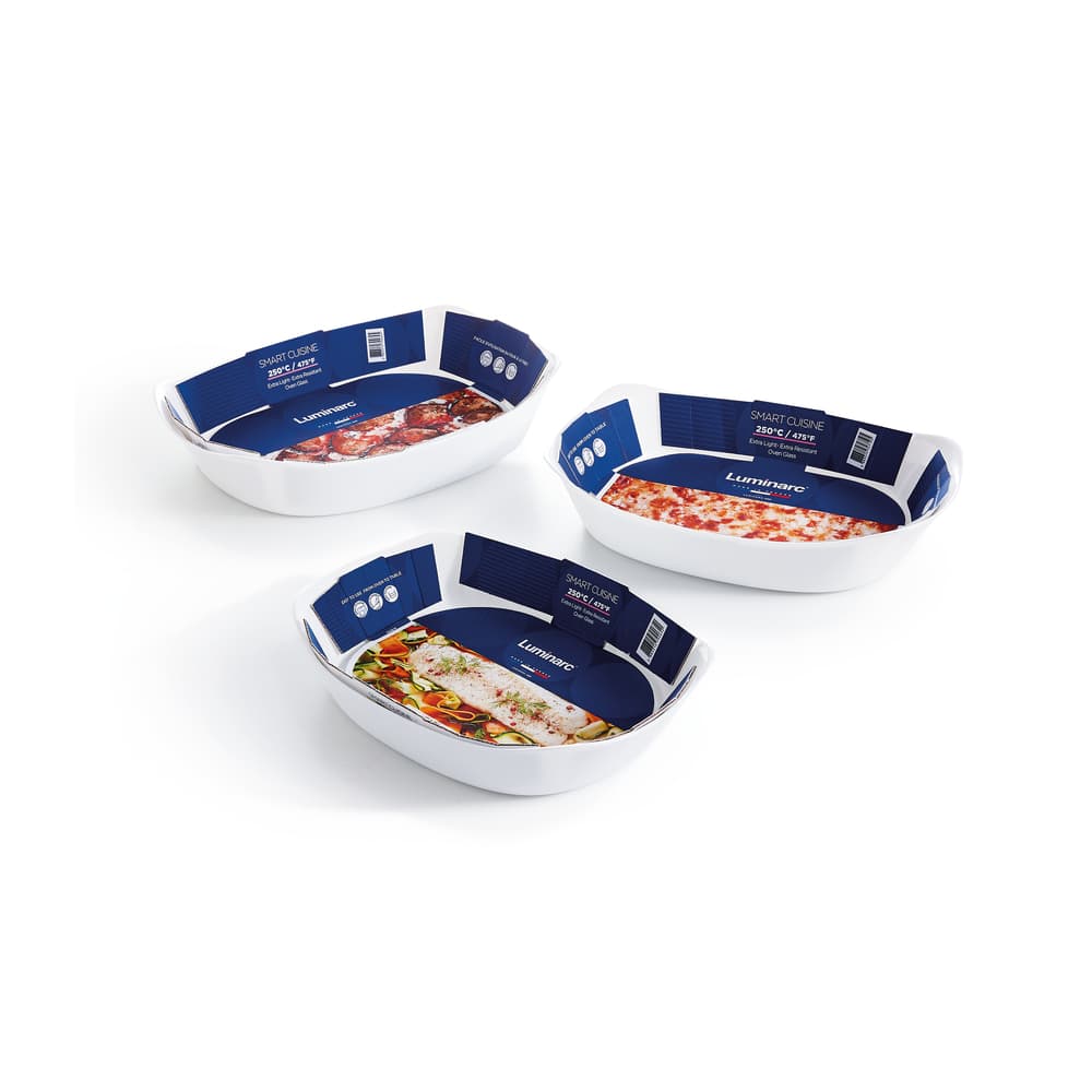 Форма с/к LUMINARC SMART CUISINE CARINE д.запік/прямокут/30*22 см (P8332)