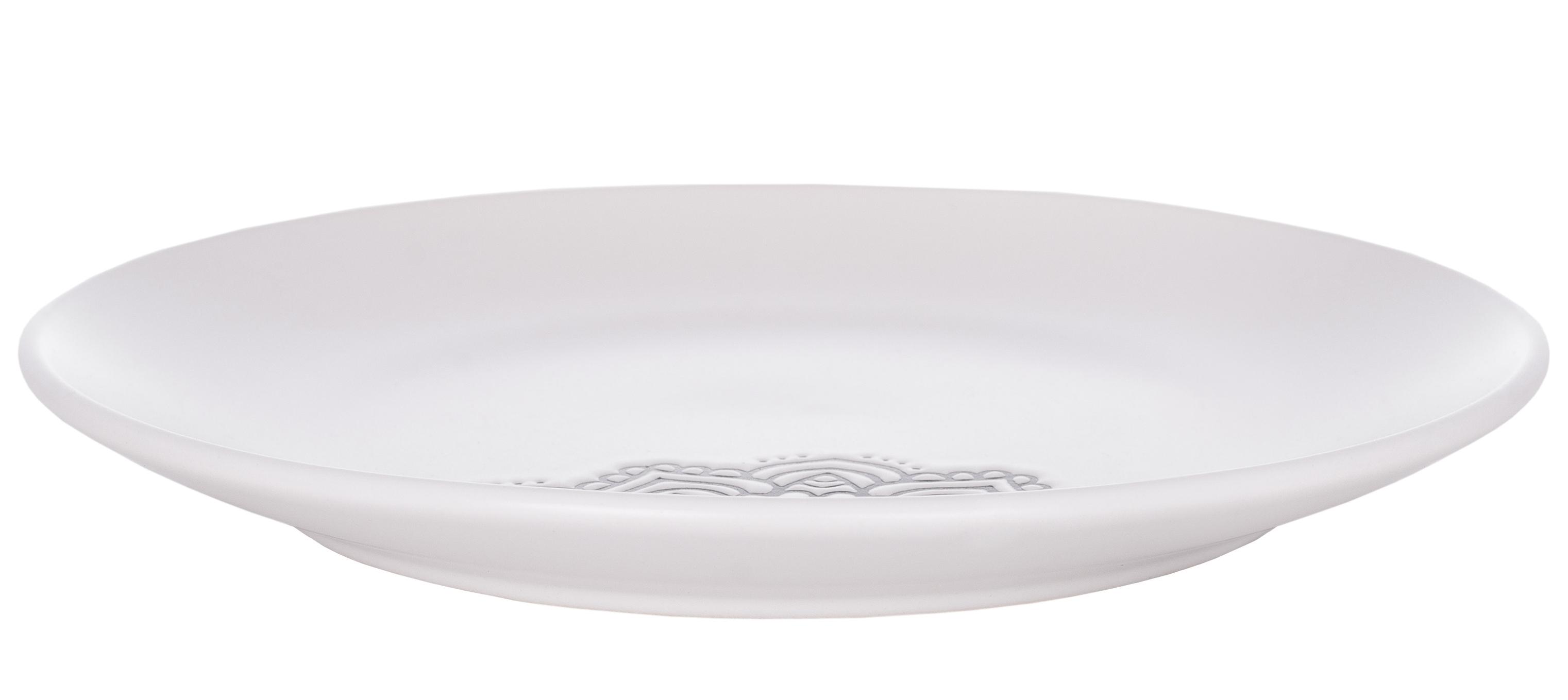 Тарілка Limited Edition KORA 20.5 см /десерт./біла (JH2068-2)
