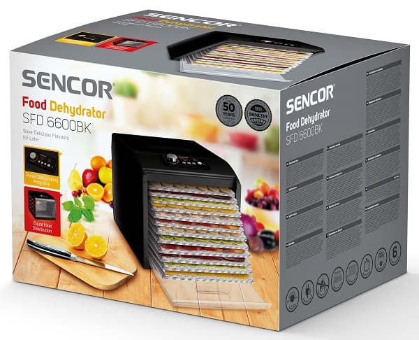 Електросушка SENCOR SFD 6600BK