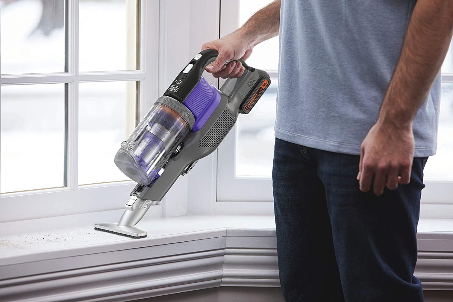 Портативний BLACK&DECKER акум. електровіник BHFEV182CP