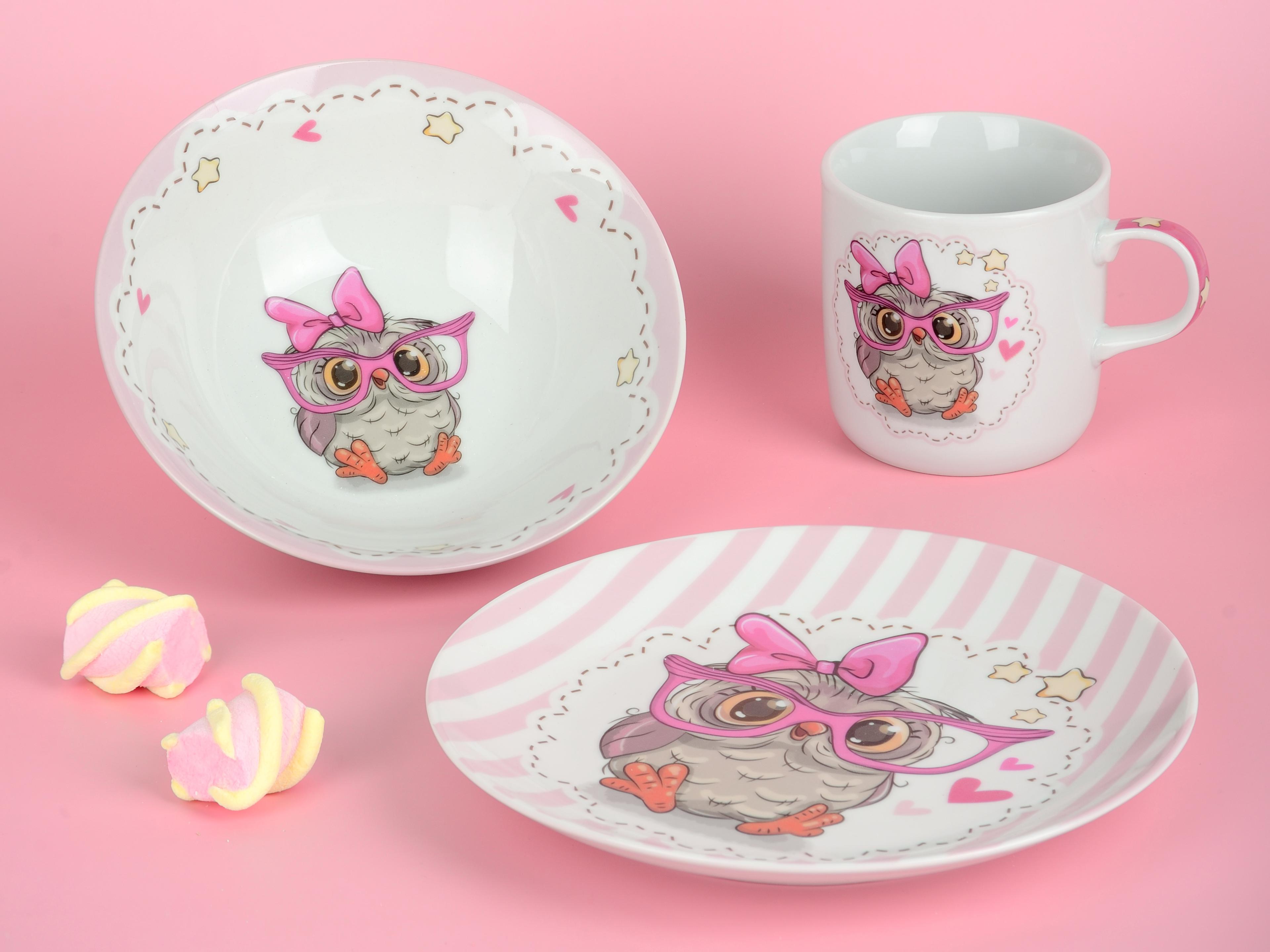 Тарілка Limited Edition OWL /18 см /обід (YF6031-1)
