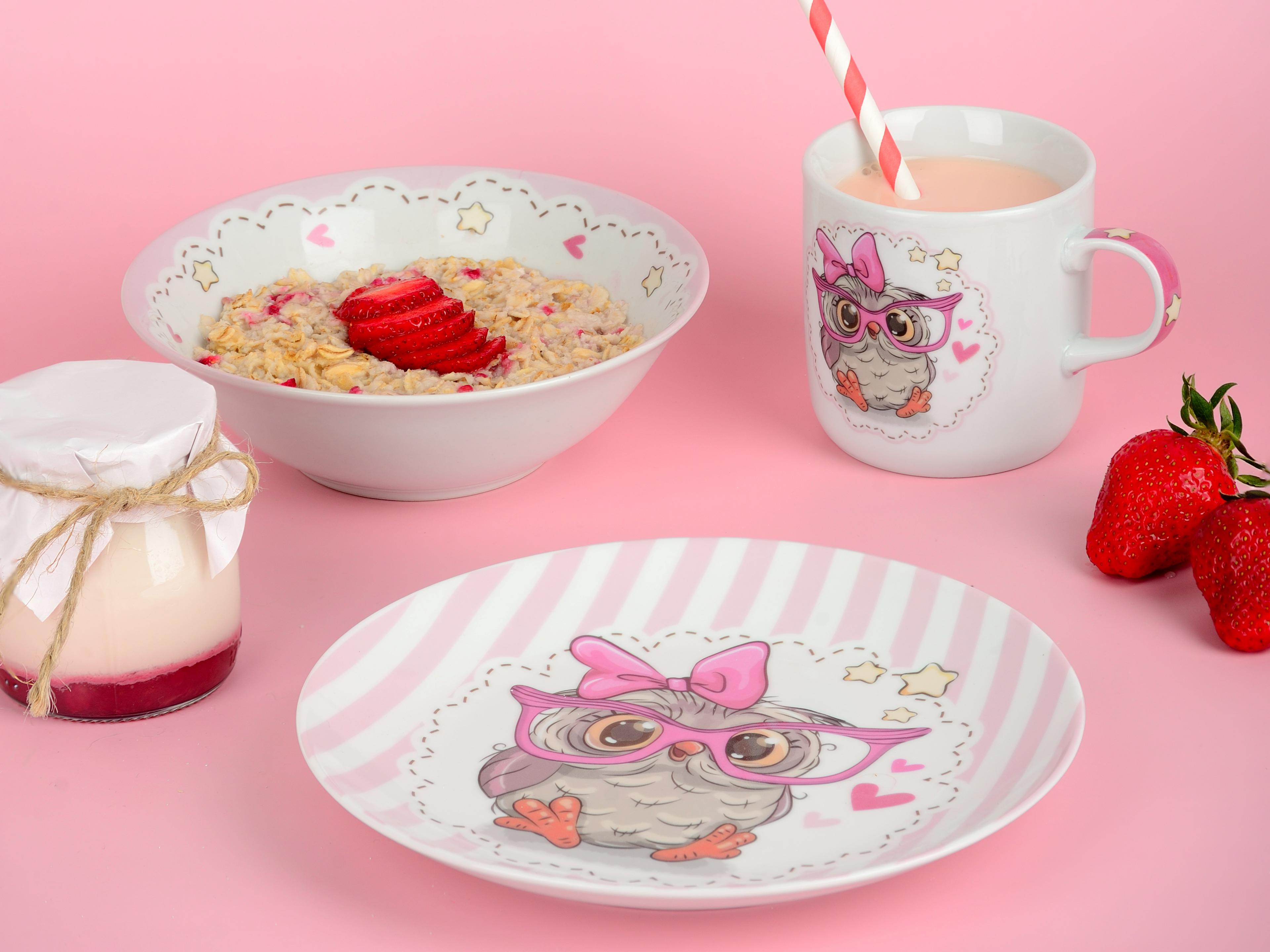 Тарілка Limited Edition OWL /18 см /обід (YF6031-1)