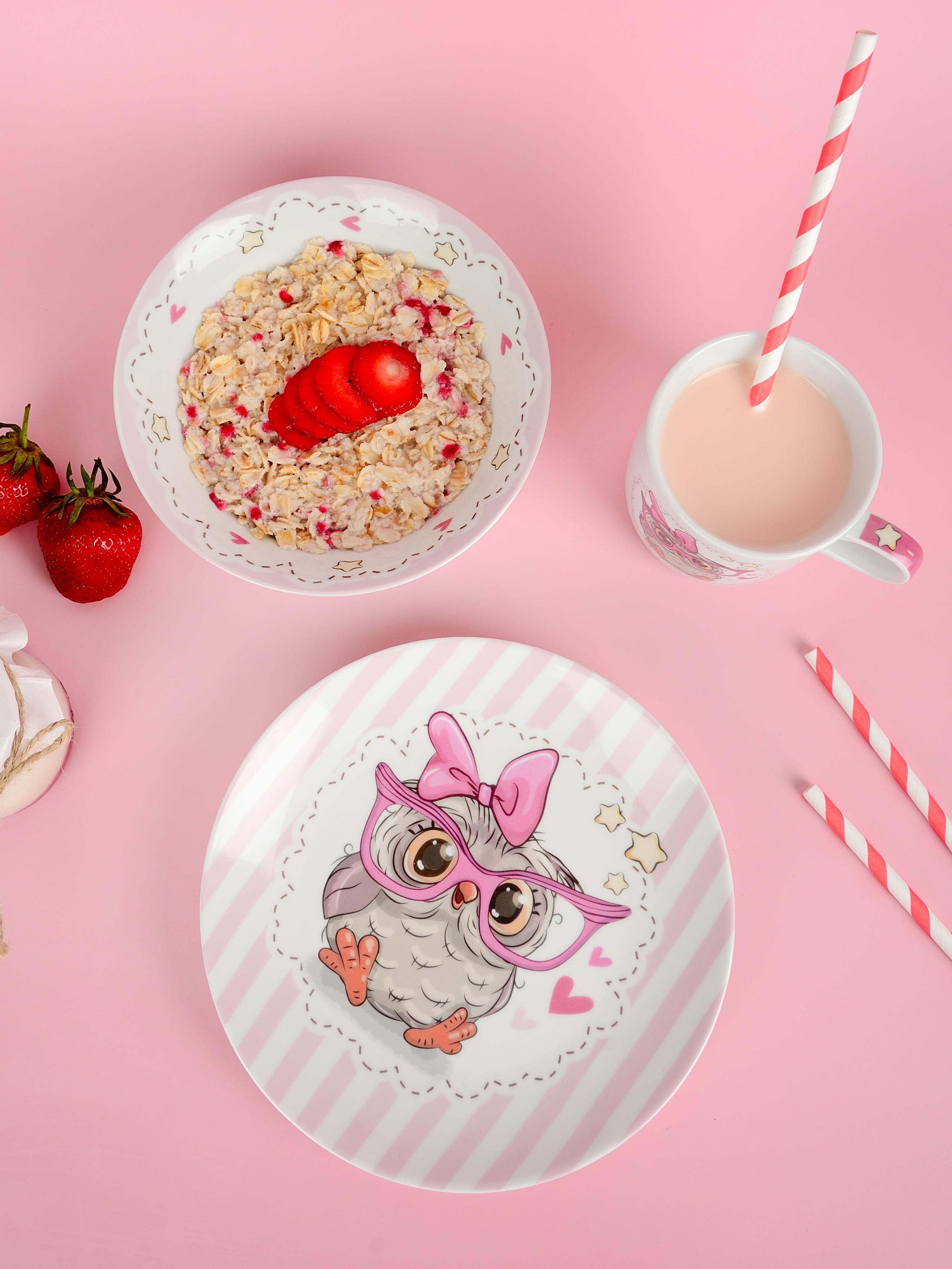 Тарілка Limited Edition OWL /18 см /обід (YF6031-1)