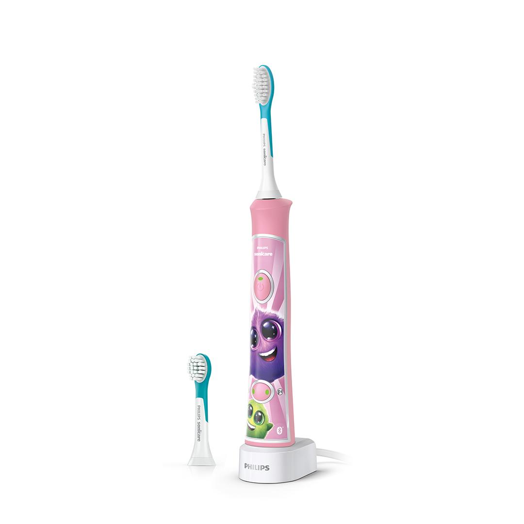 Зубна електрощітка PHILIPS HX6352/42 Kids Smart Pink