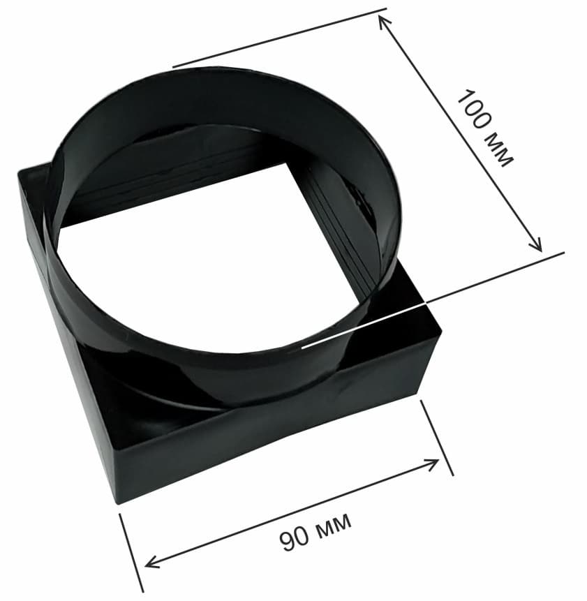 Витяжка з нахилом ELEYUS VERTICAL 470 50 BL