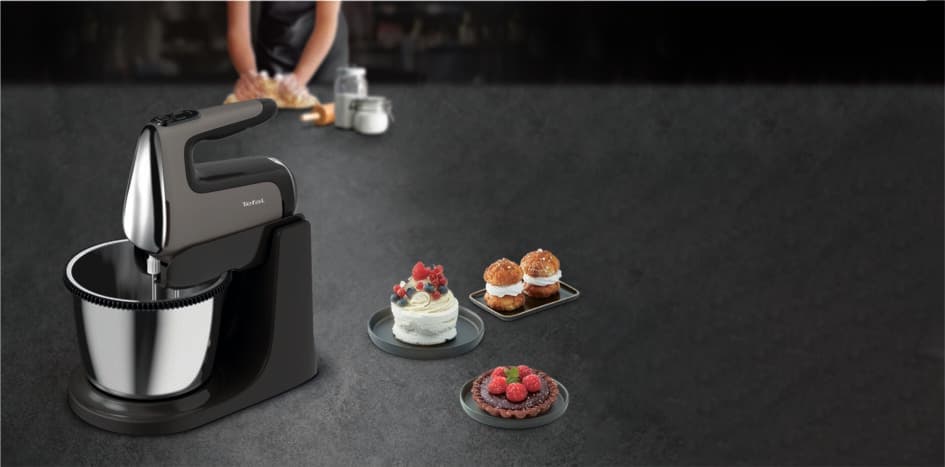 Міксер з чашою TEFAL HT654E38