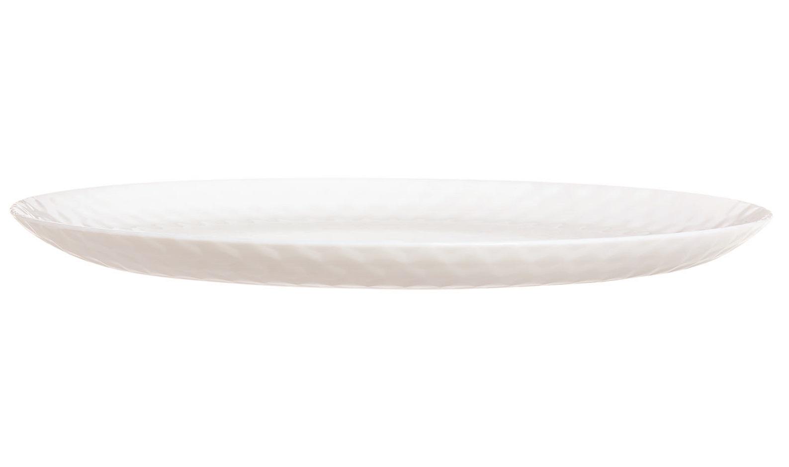 Тарілка LUMINARC PAMPILLE WHITE /25 см /обід. (Q4655)