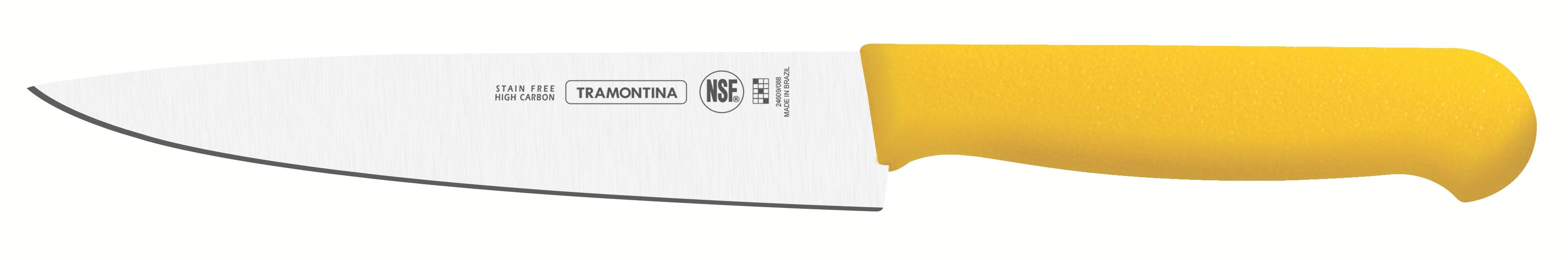 Ніж TRAMONTINA PROFISSIONAL MASTER yellow д/м`яса з виступом 203мм (24620/058)