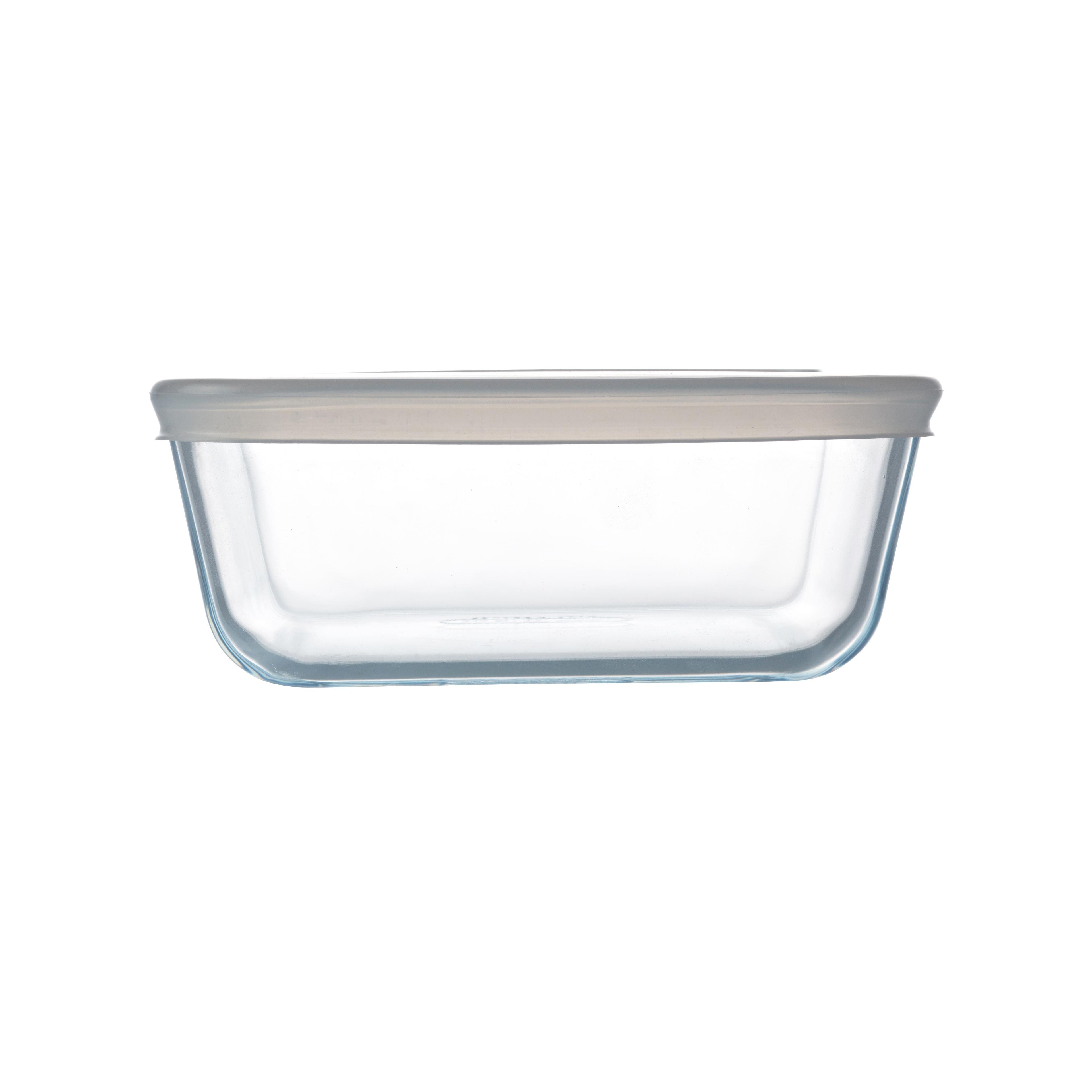 Форма с/к PYREX Cook&Freez з криш. склянна квадр. 15х15см (0.85л) (218P001/7946)