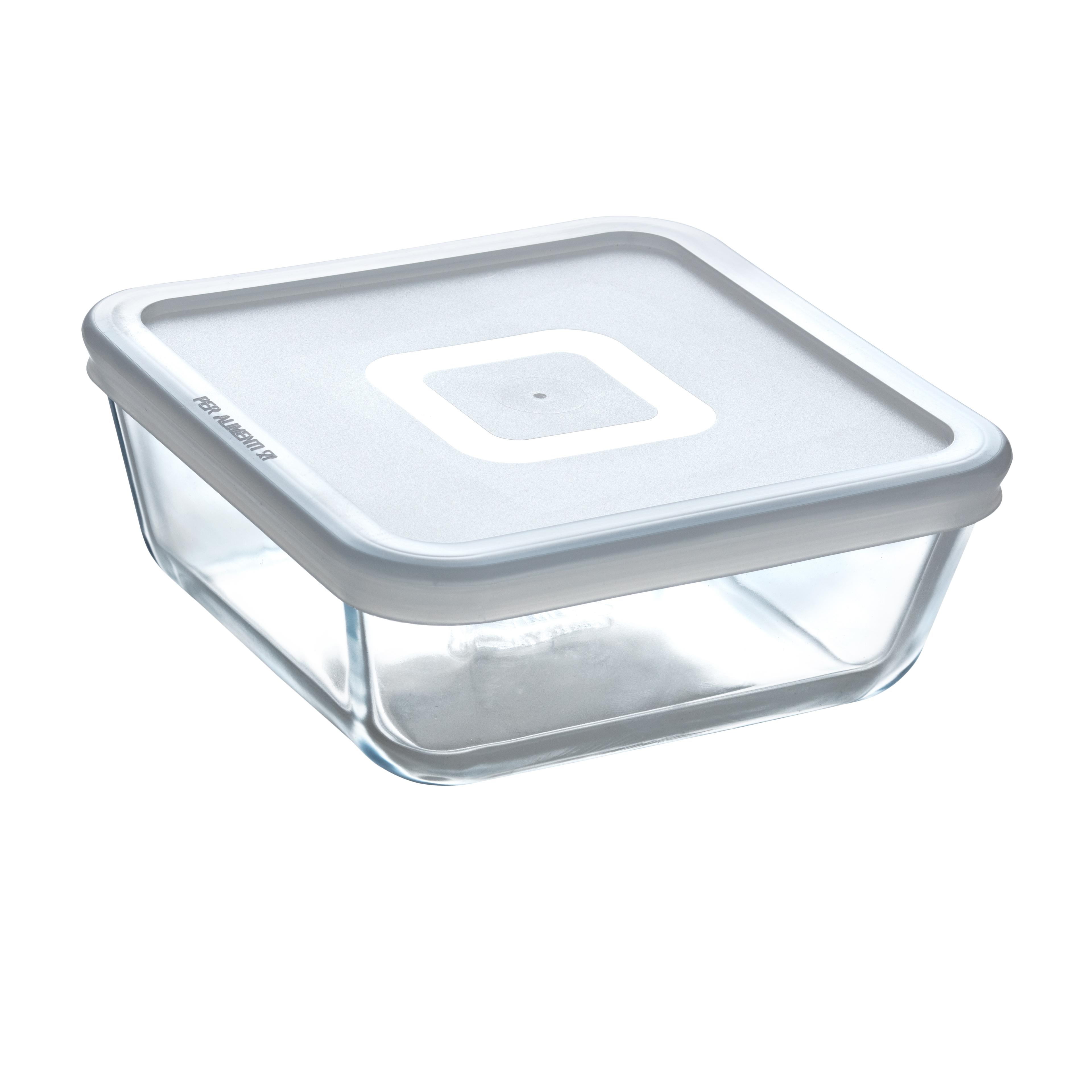 Форма с/к PYREX Cook&Freez з криш. склянна квадр. 15х15см (0.85л) (218P001/7946)