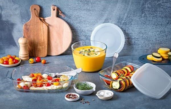 Форма с/к PYREX DAILY склянна прямокут. 31х20х6см (1.8л) (230B400/4046)