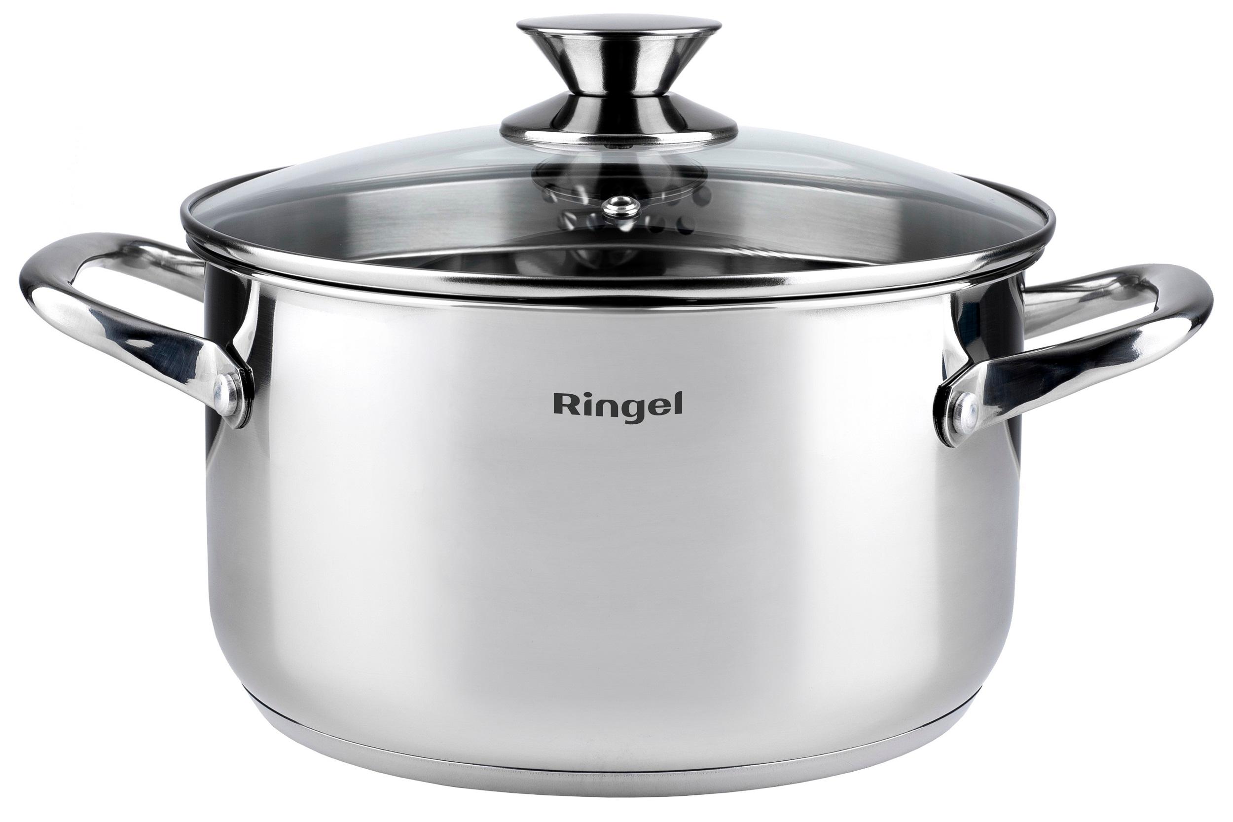 Каструля RINGEL Hanover 22 см (4.5л) з кришкою (RG-2005/1-22)