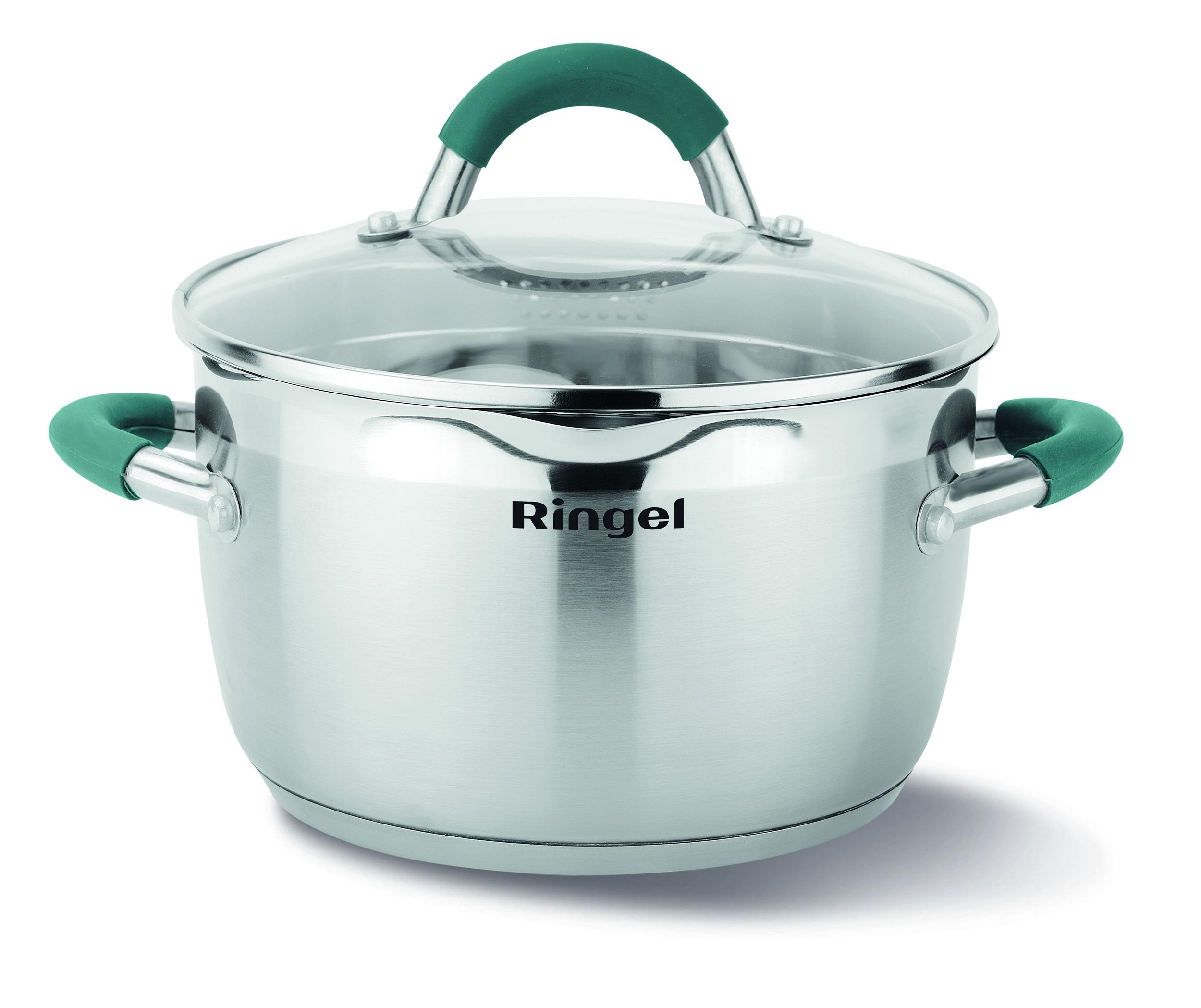 Каструля RINGEL EXPERT 22 см 4.6л (RG 2018-22)