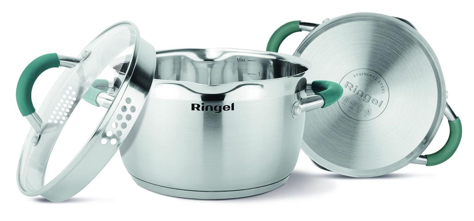 Каструля RINGEL EXPERT 22 см 4.6л (RG 2018-22)