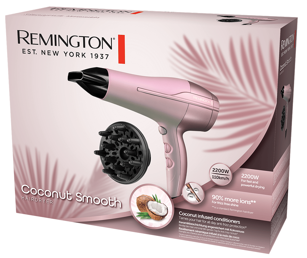 Фен REMINGTON D5901 Coconut Smooth