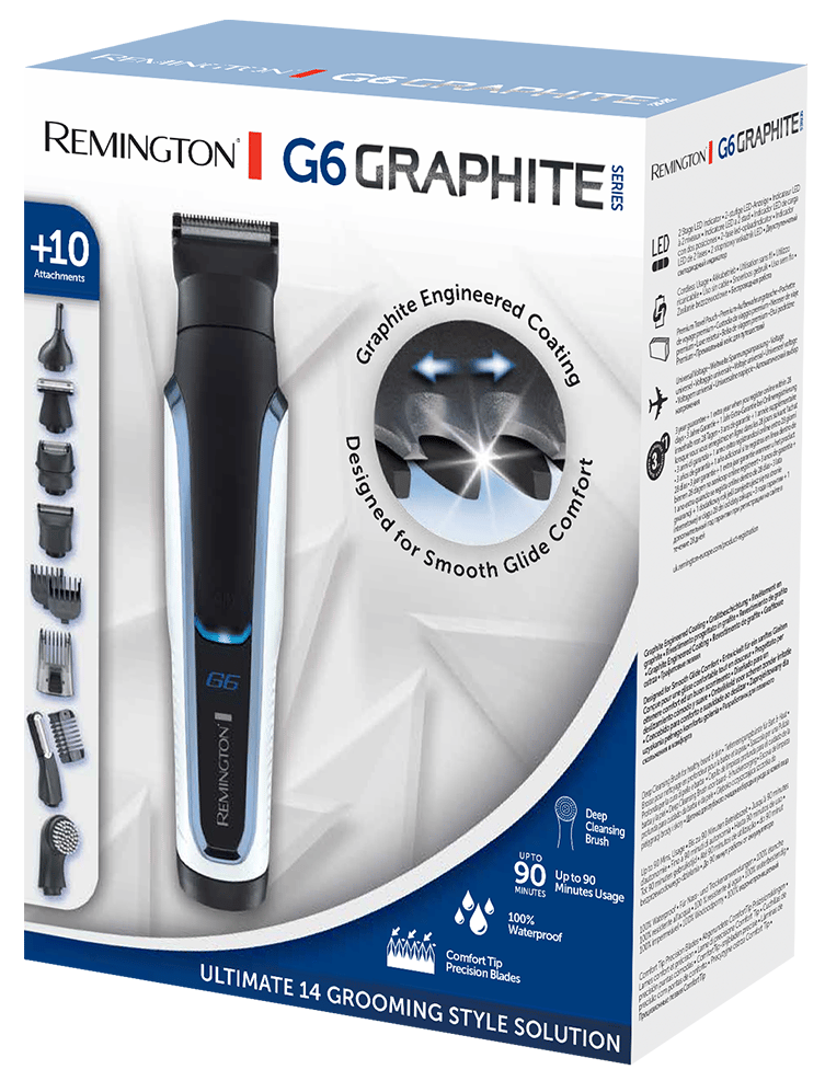 Набір для стрижки REMINGTON PG6000 E51 G6 Graphite Ser. Pers.Groomer