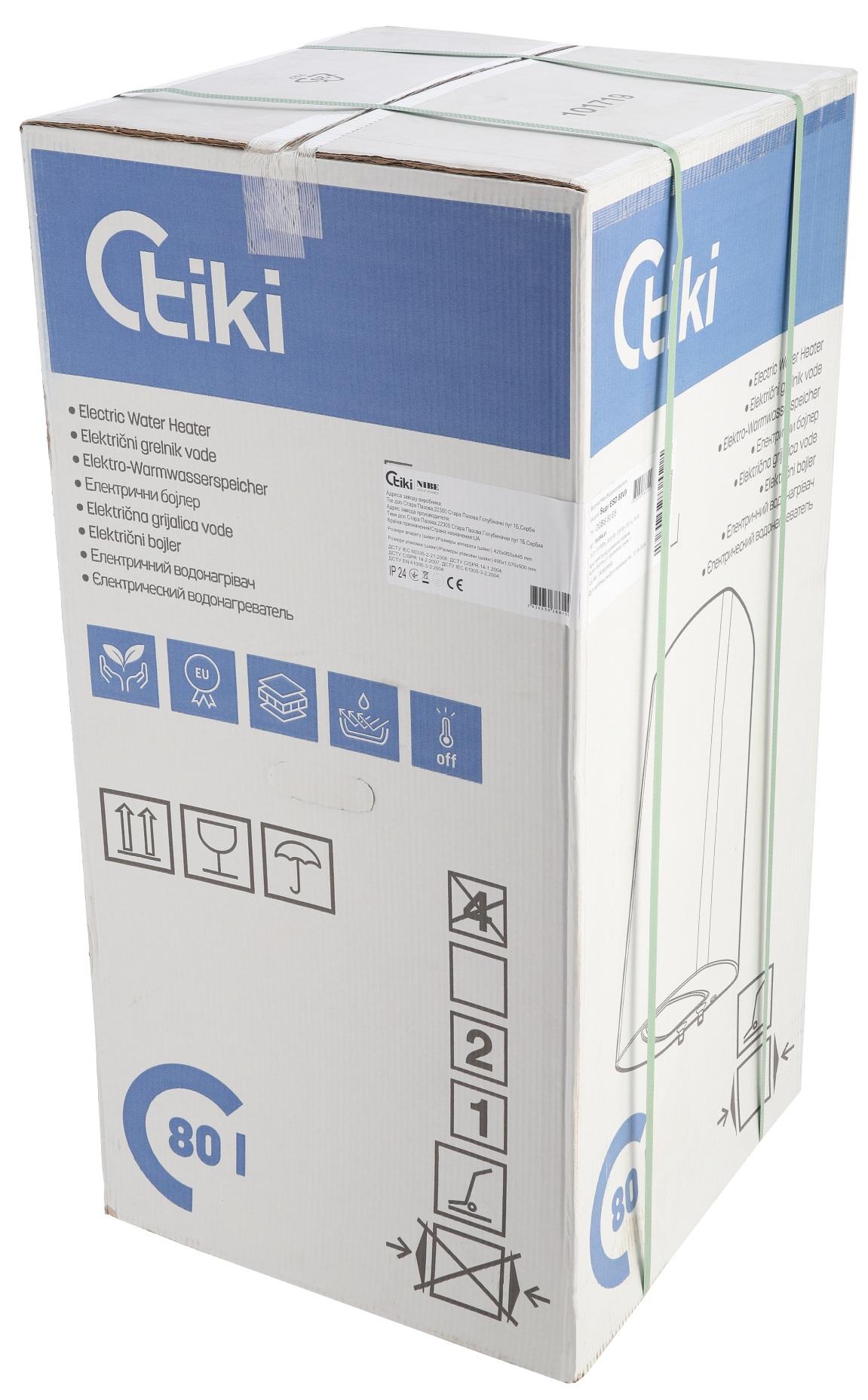 Водонагрівач Tiki Supr ESD 80V9 (OGBS 80 E5)