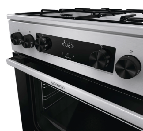 Плита комбінована GORENJE GKS6C70XJ (FM6A4D-JPJDB)