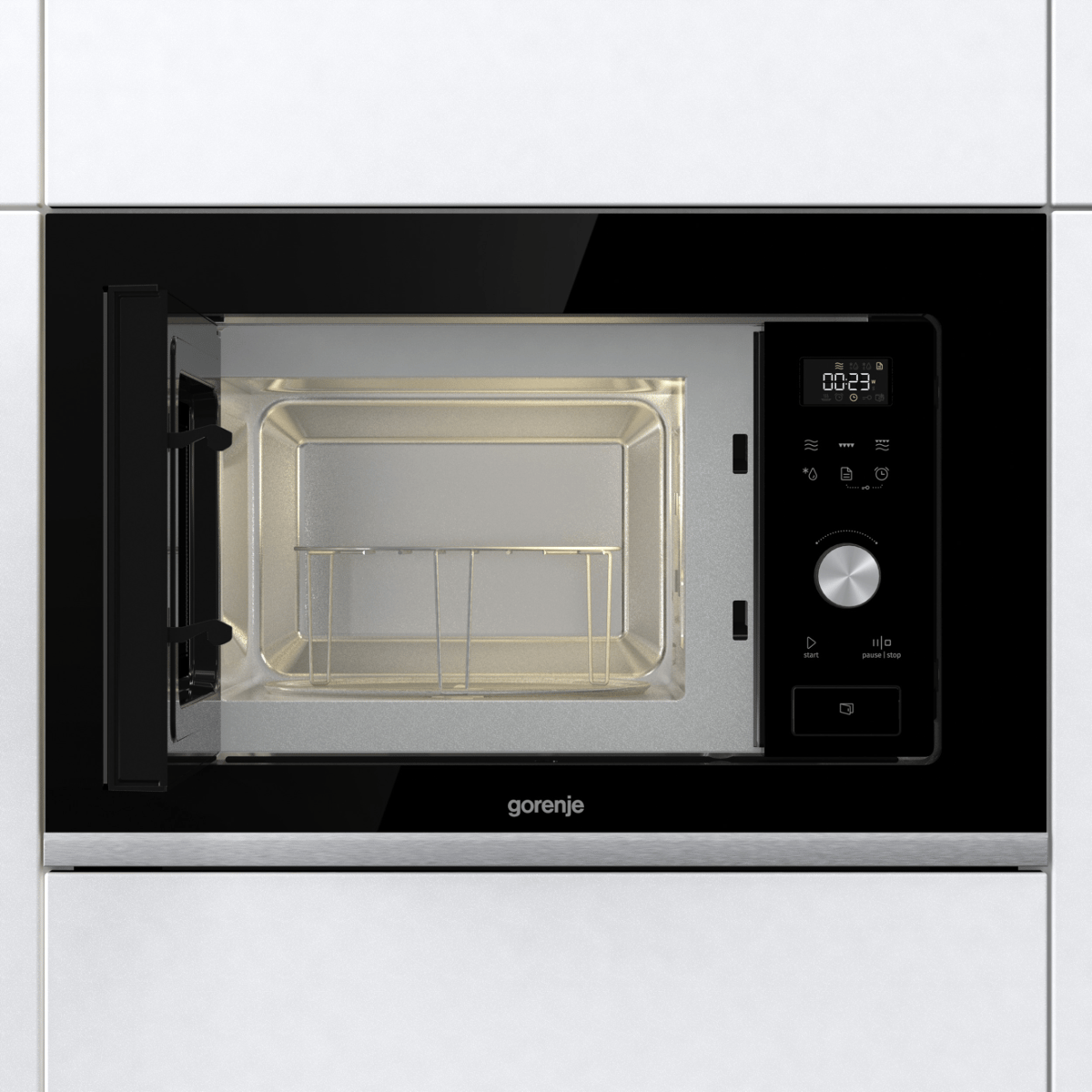 Вбуд. міквохв. піч GORENJE BMX201AG1BG (XY820Z)