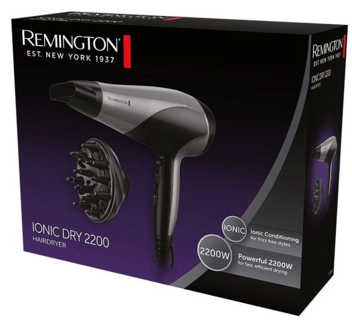 Фен REMINGTON D3190S Ionic Dry 2200