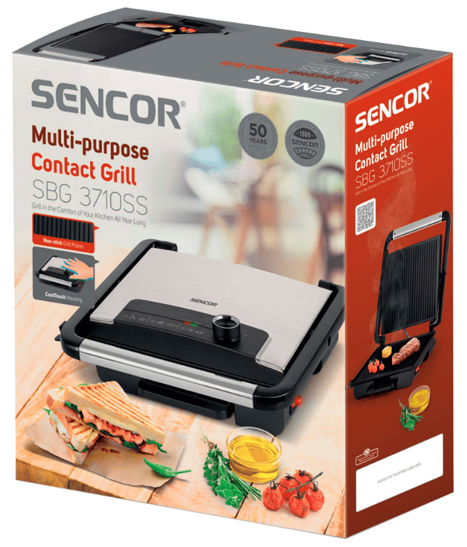 Гриль SENCOR SBG 3710SS