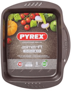 Форма PYREX Asimetria 25x20cm прямокутна форма (AS25RR0/7646)