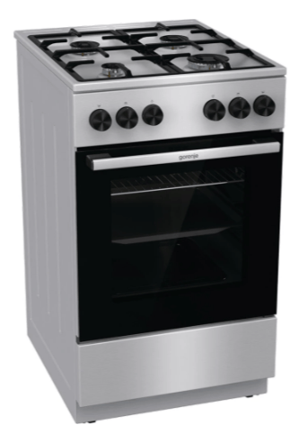 Плита газова GORENJE GG5A11XF (FG513A-FPJ7B)
