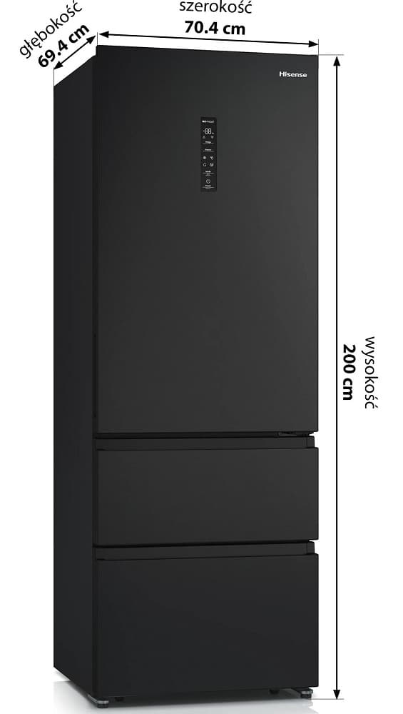 Холодильник HISENSE RT641N4AFE1 (BCD-456WY)