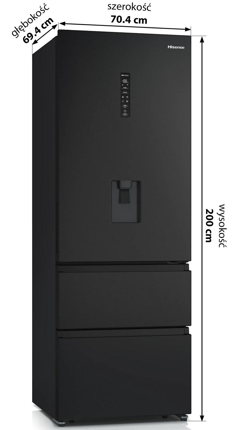 Холодильник HISENSE RT641N4WFE1 (BCD-456WYR)